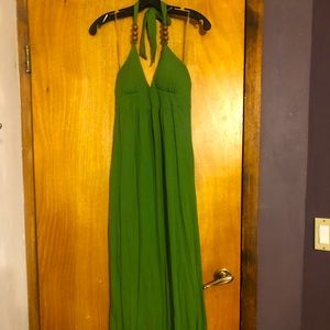 Maxi Halter Dress